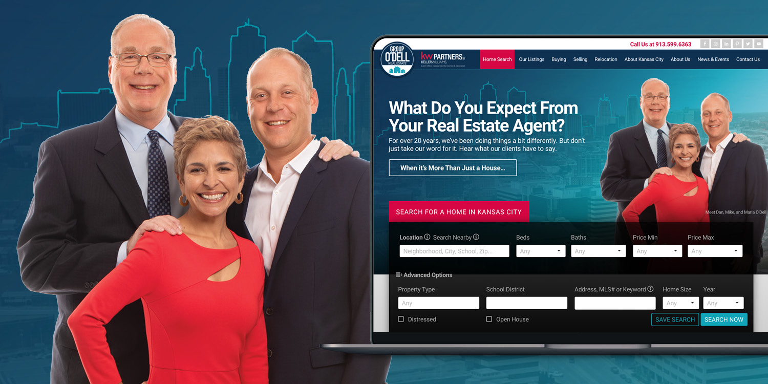 Real Estate Agent Website Design by Infusion Marketing