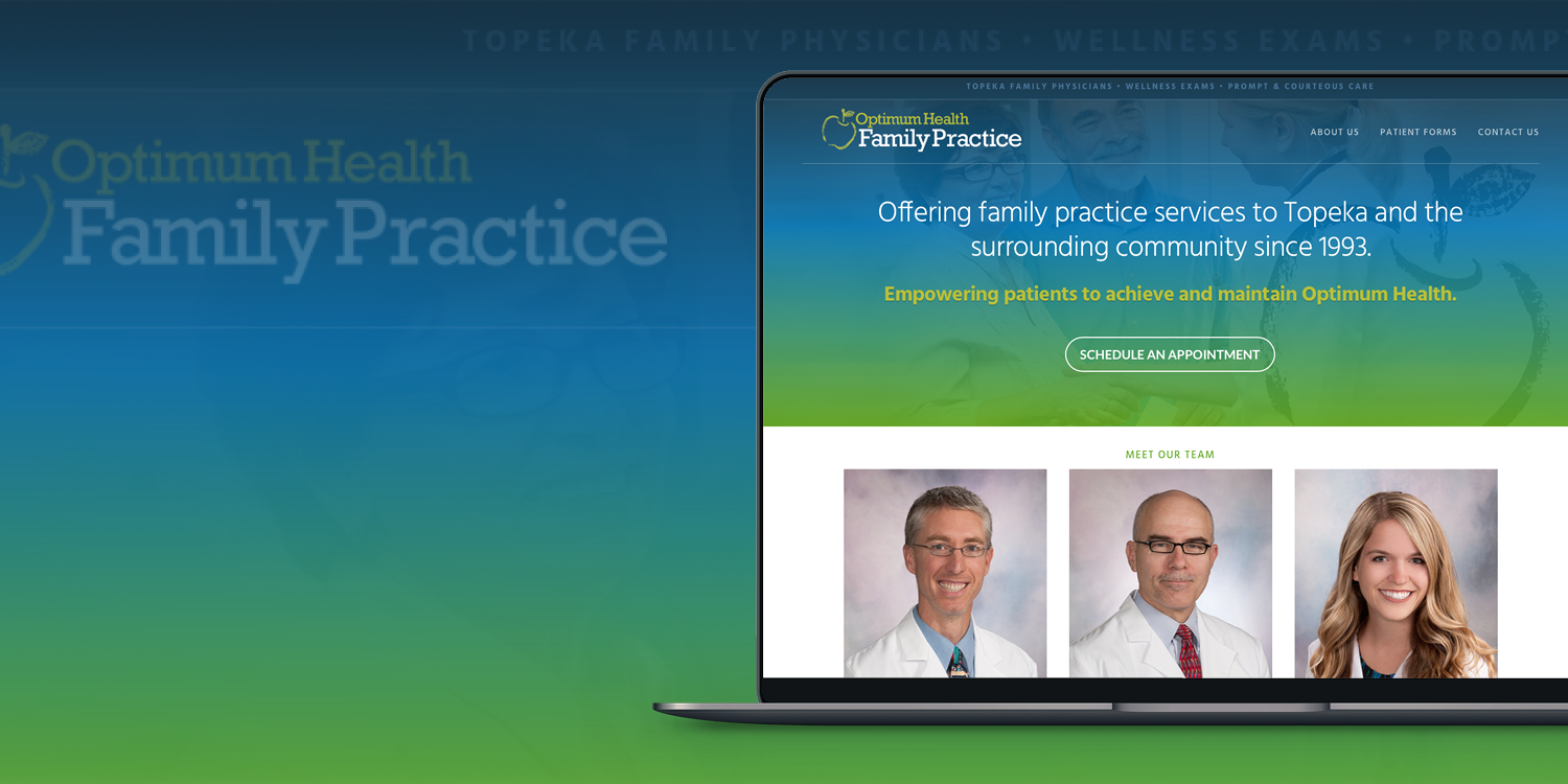 Doctor's Office Website Design by Infusion Marketing