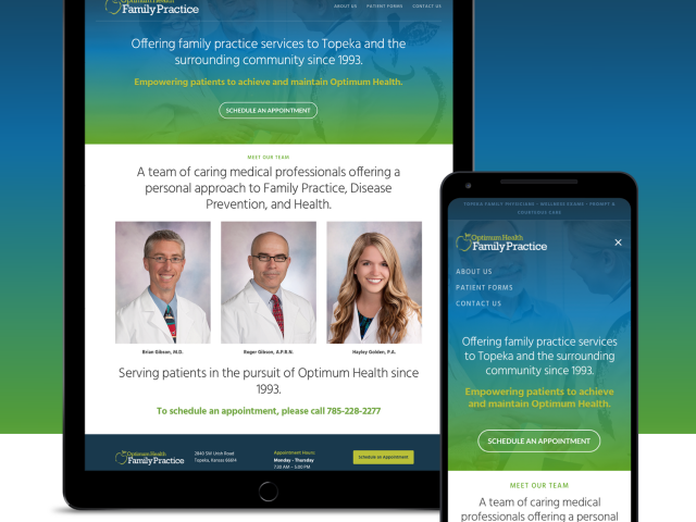 Medical Practice Websites by Infusion Marketing