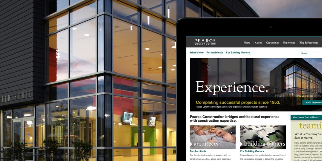 Pearce Construction Infusion Marketing