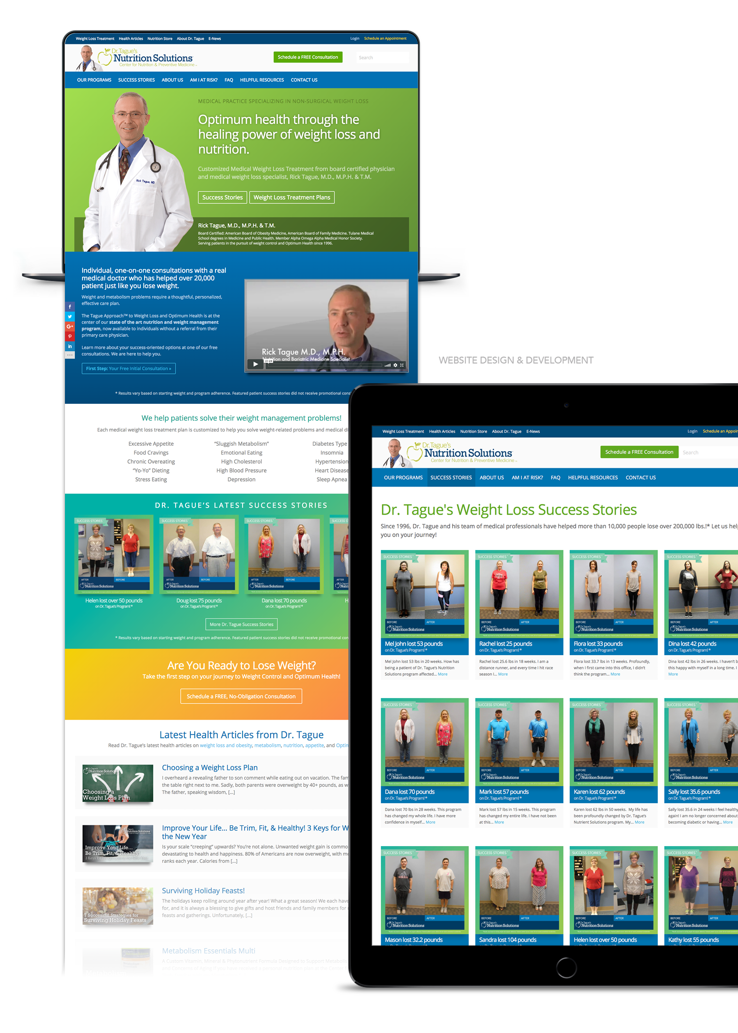 Dr. Tague’s Center for Nutrition Infusion Marketing