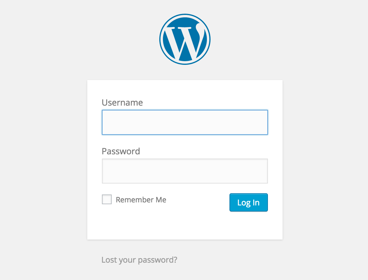 How to login to the WordPress administrative console – Infusion Marketing