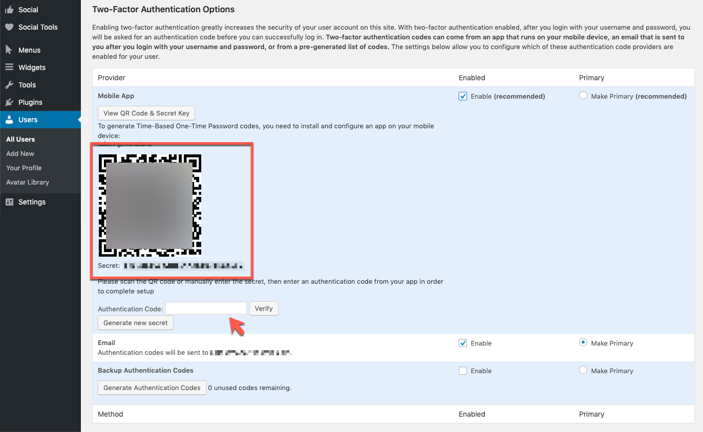 Using Google Authenticator to Setup Two-Factor Authentication ...